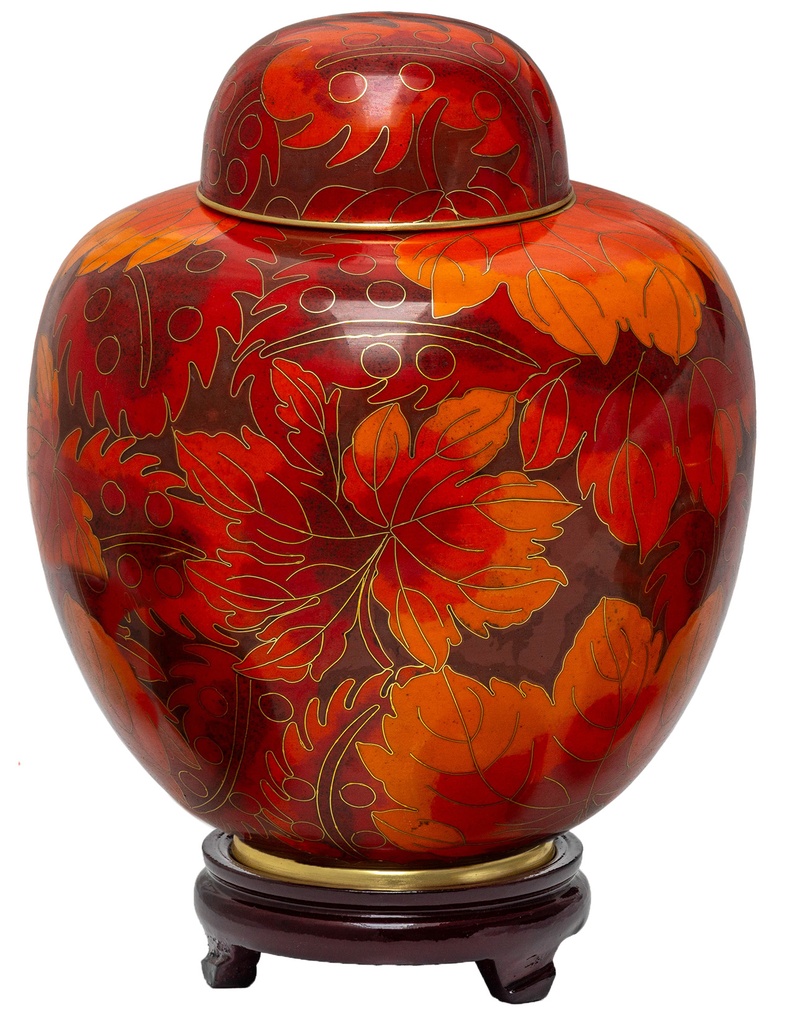 Fall Leaf Adult Urn