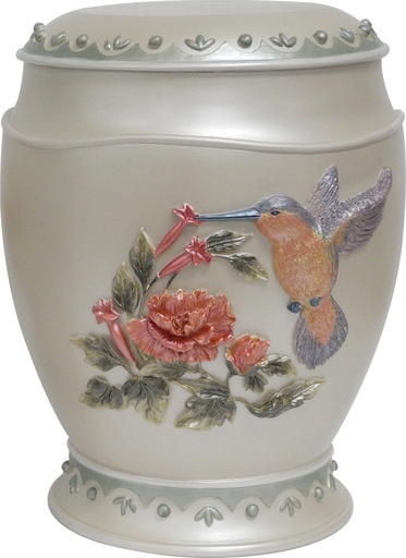[202 HBR] Humming Bird Resin Adult Urn