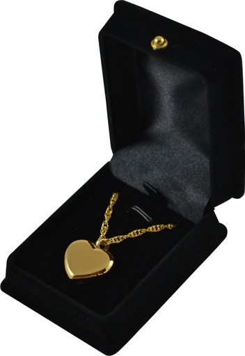 [402 HTG] Gold Heart Pendant