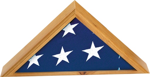 [708 O] Oak Flag Case
