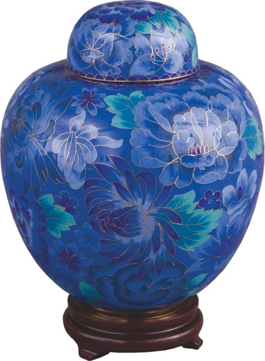 [802 AB] Azure Blue Adult Urn