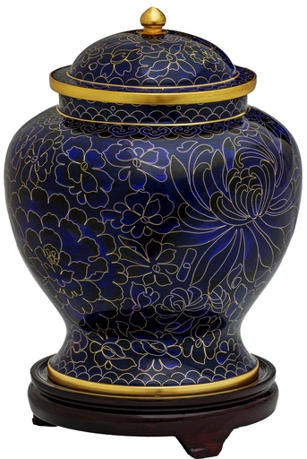 [803 B] Royal Blue Adult Urn