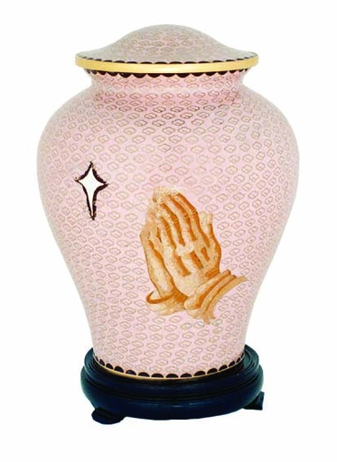 [806 PH] Praying Hands Adult Urn