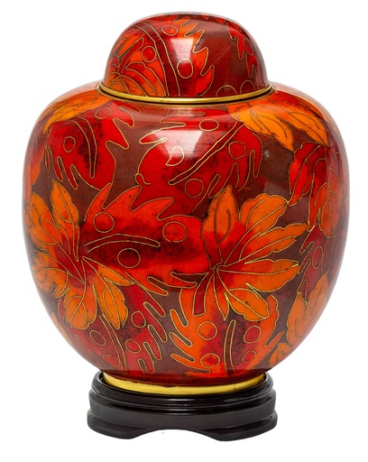 [810 FL] Fall Leaf Keepsake Urn