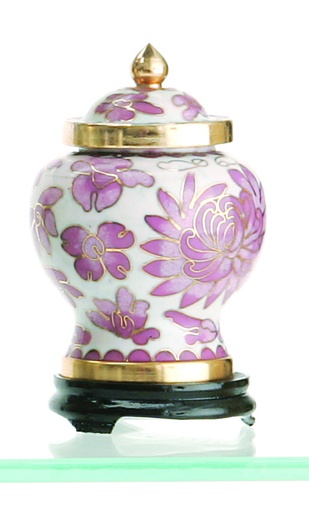 [814 P] Pink Floral Miniature